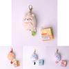 Cute Cartoon Corner Creature Plush Keychain Bag Decoration