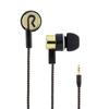 3.5mm Universal Braided Wired In-ear Earphone Stereo Headphone for Phone Tablet