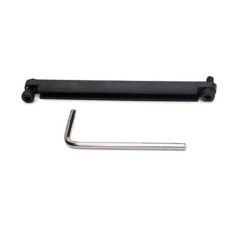 

Adjustable Guitar Bridge Saddles Tool Metal Risers Saddles Replacement Bridge Saddles Repair Tool Guitar Accessories чорний