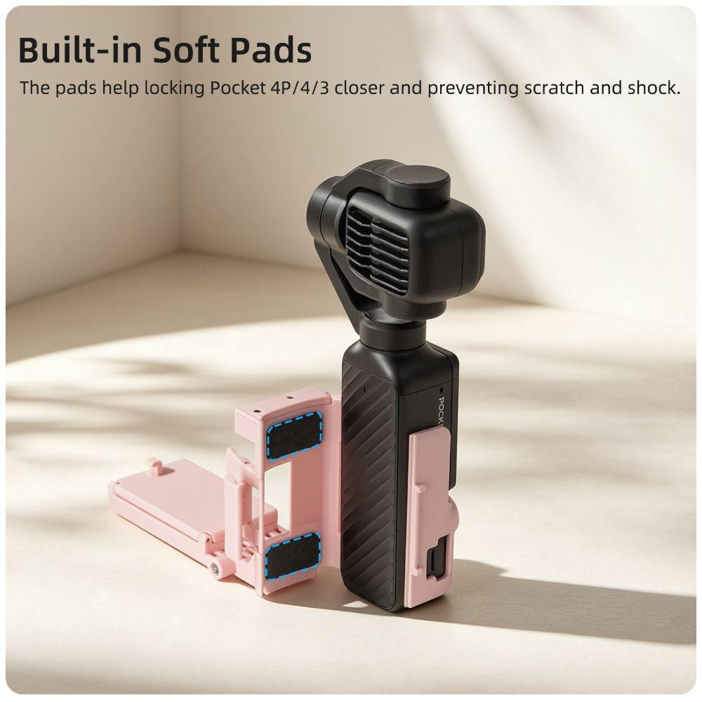 Adjustable Magnetic Mount Base Mount Adapter for DJI Osmo Pocket 4P/4/3 Gimbal Camera Accessories