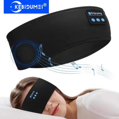 Bluetooth Kopfhörer Sport Schlaf Stirnband Elastische Kabellose Kopfhörer Bluetooth Headset Stirnband Musik Augenmaske
