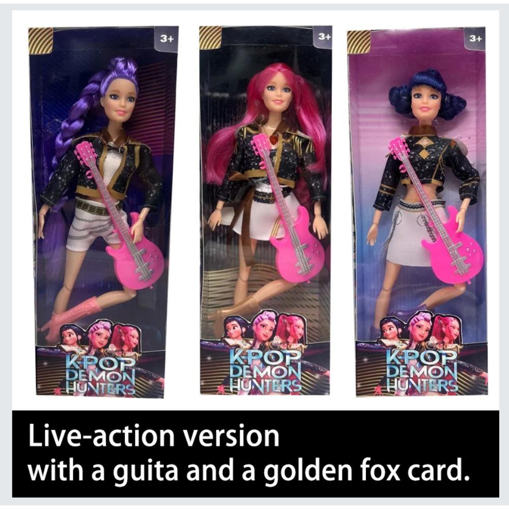 K POP Série Lovců Démonů Vinylové Akční Figurky Lumimila Zoey Model Stolní Dekorace Dětský Dárek Hračka