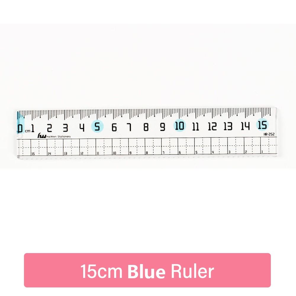 Preventing Myopia Ruler Transparent Straight Rulers Creative Scale Ruler  School Office