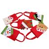 Santa Claus Snowman Elk Penguin Christmas Candy Gift Bags