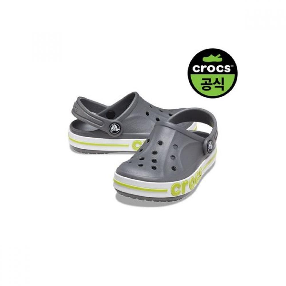 

[Crocs] Crocs Official Kids Bayaband Clog K Sgl 24sKcl207019 SLATE GREY_LIME PUNCH(Z0GX)/C12