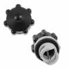 Pump Adapter Inflatable Boat Air Valve Adaptor Paddle Board for Canoe Kayak Inflatable Boat Air Valve Adaptor Orange/Black