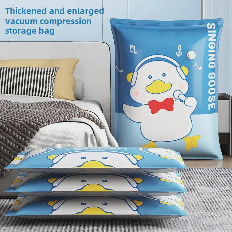 Verdickter Vakuum-Kompressions-Aufbewahrungsbeutel – platzsparend, staubdicht, ideal für Kleidung und Steppdecken
