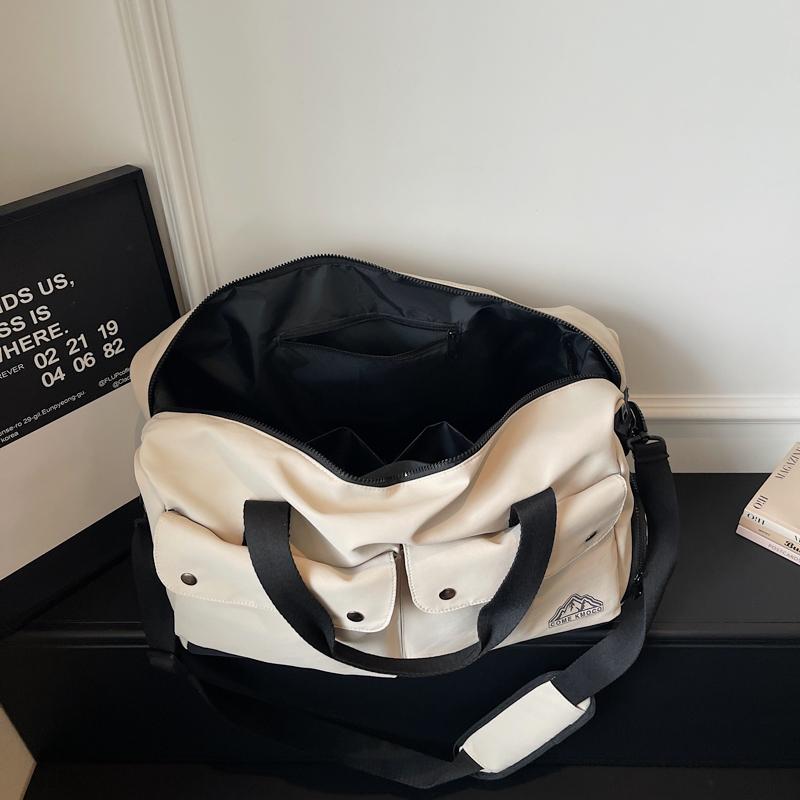 Women's Outdoor Sports Storage Bag Large Capacity Separation Shoes Bags Swimming Gym Bag for Short-Distance Business Travel Duffel Bag