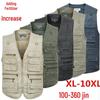 Plus Size Outdoor Multi-Pocket Vest for Spring and Autumn - Ideal for Photographers and Fishing