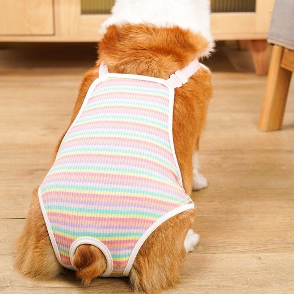 Adjustable Straps Pet Physiological Pants Breathable Dog Underwear Pet Safety Trousers Daily Wear