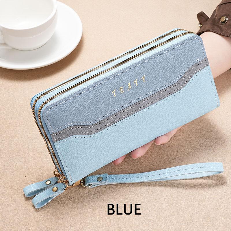 New Ladies' Wallets Long Girls Wallet with Large Capacity Double Ladies' Wallets.