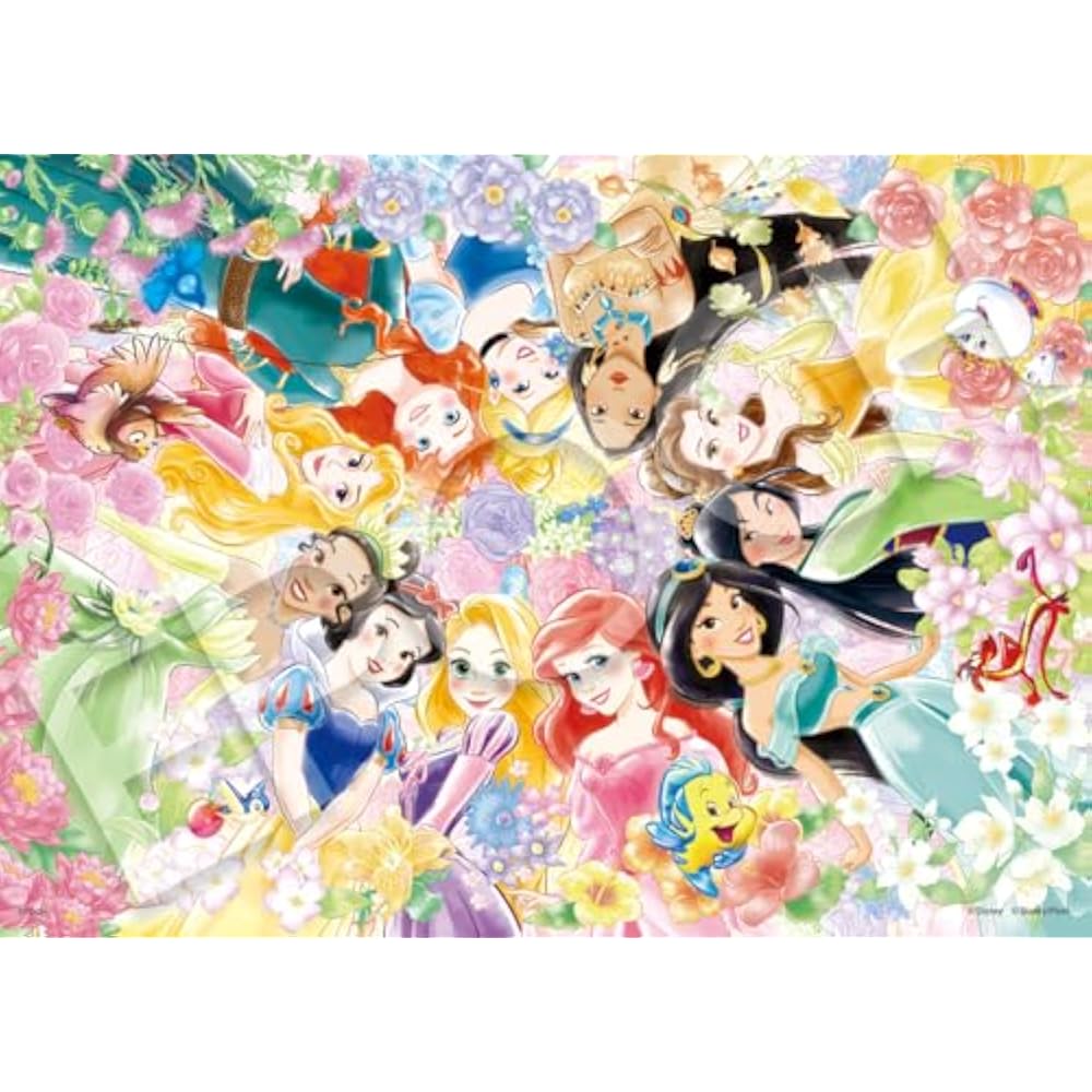 Epoch 500 Piece Jigsaw Puzzle Disney Puzzle Decoration Collage Floral Dream (Floral Dream) (38×53...