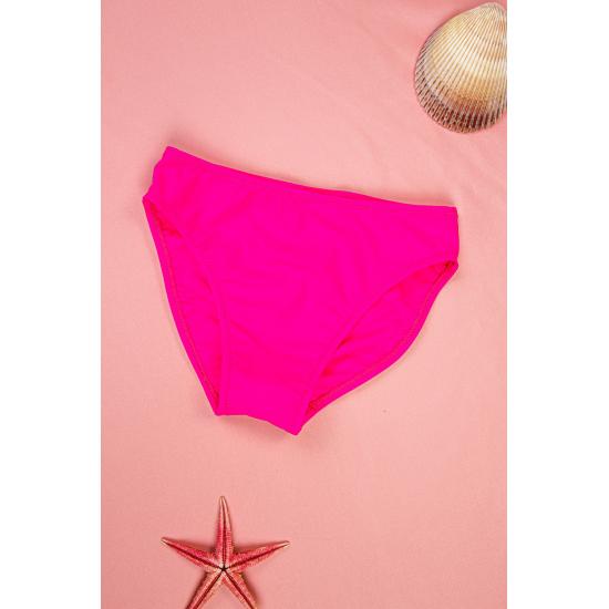 Set de bikini cu fustă roz flexibilă pentru fete