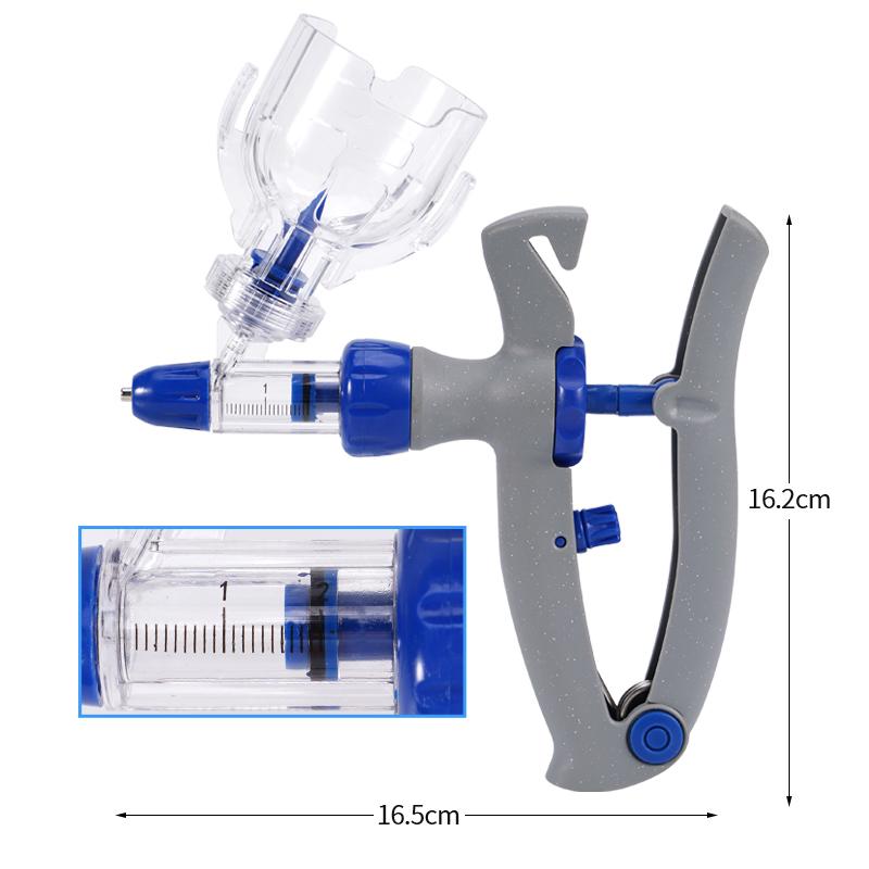 1/2/5/10ML Veterinārā šļirce Automātisks nepārtraukts injektors