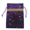Velvets Tarot Rune Bag Dices Drawstrings Bag Jewelry Pouches Organizers Hand Gift Bag for Storing Board Game Card