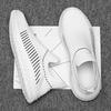 New mesh shoes fly-woven breathable sneakers, lazy shoes, shoes large size casual shoes