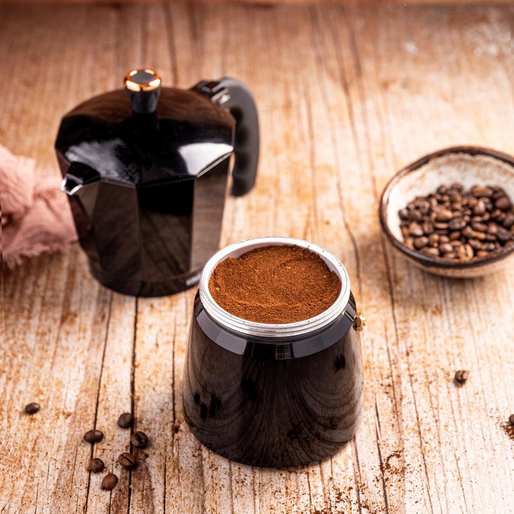 Kawiarka Espresso Kafeterka Ciśnieniowa KINGHOFF 300ml 6 Filiżanek KH-1883