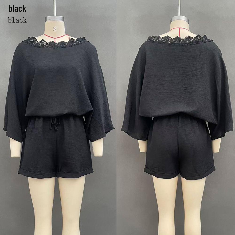 

2026 Spring/Summer Fashion: Loose Solid Color Casual Trousers Suit - Two-piece Set Small