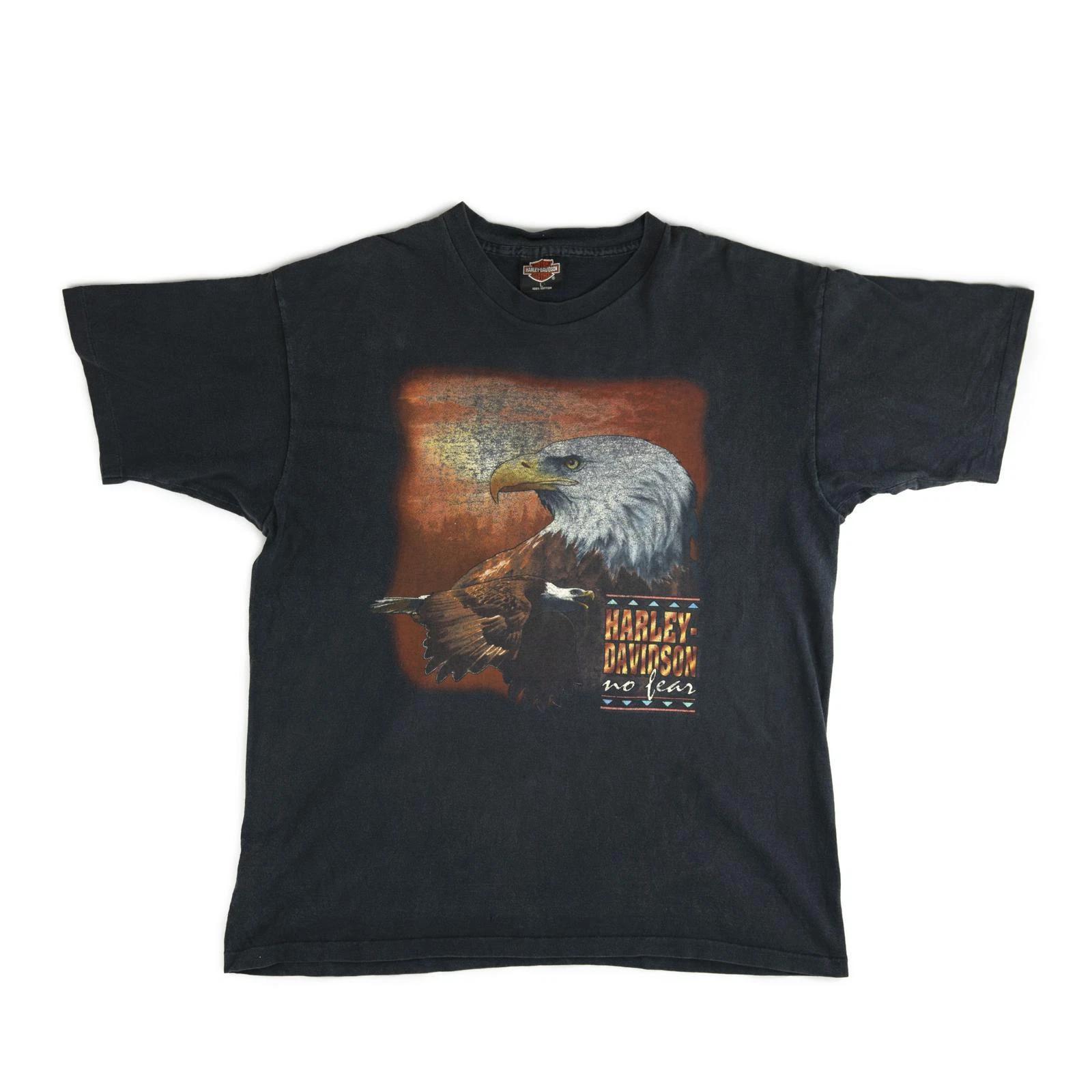 Vintage 1992 Harley Davidson Virginia Holoubek Tee Shirt L