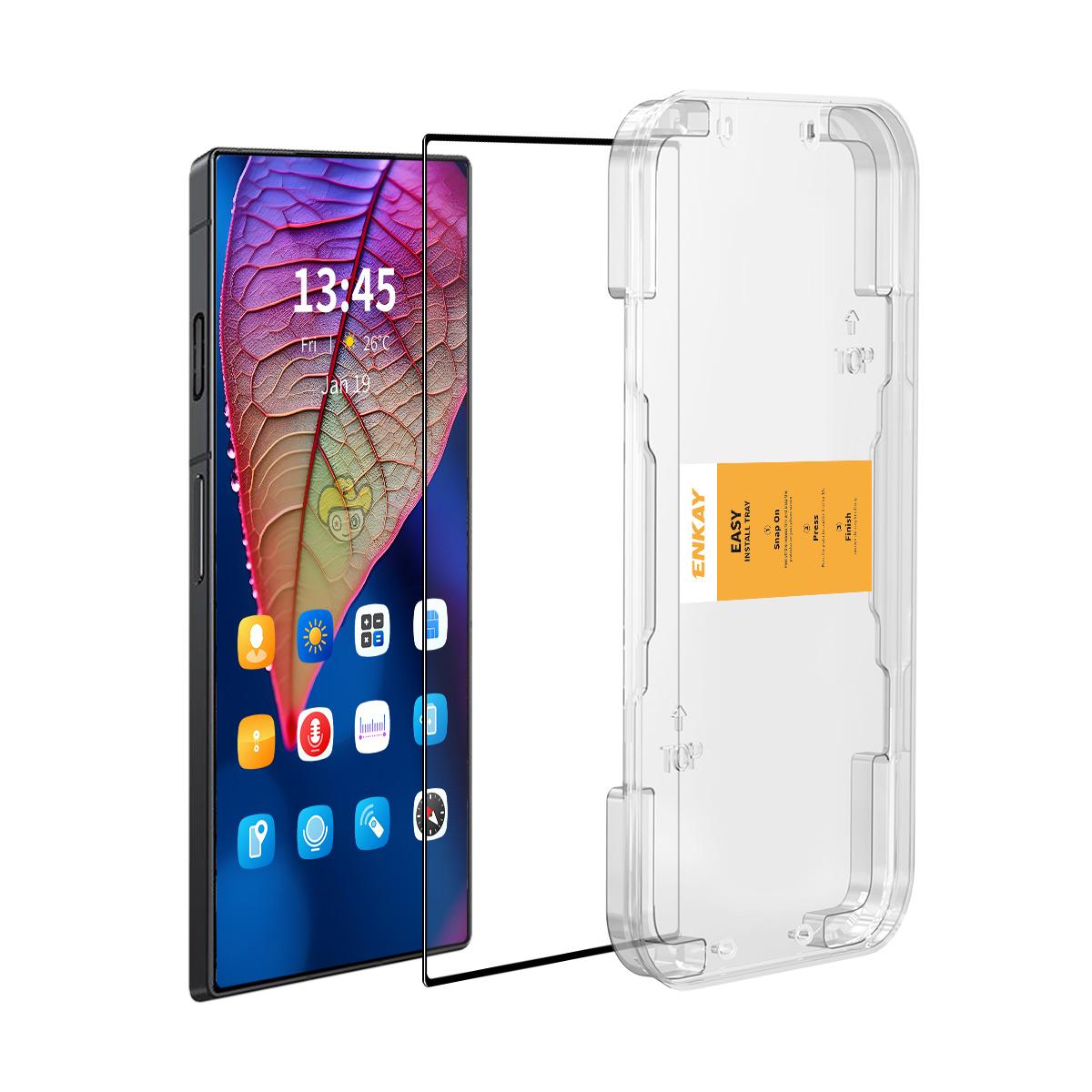 

Для ZTE nubia RedMagic 10 Air 5G Прозора плівка HD ENKAY HAT PRINCE Захисне скло для екрану з інструментом для встановлення Transparent