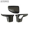 Carbon Fiber Color Interior Gear Shift Knob Cover Fit for Hyundai Santa Cruz /Tucson/Elantra/creta