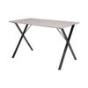 Country Table + 4 Chairs - In Mdf Pvc Finish - Gray And Black Color Ht20c205