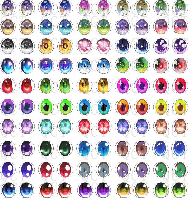 50Pcs 681012Mm Doll Glass Eye Round Dragon Cat Eyes In Pairs Flatback Cabochons Decoration Keychain Diy Accessories