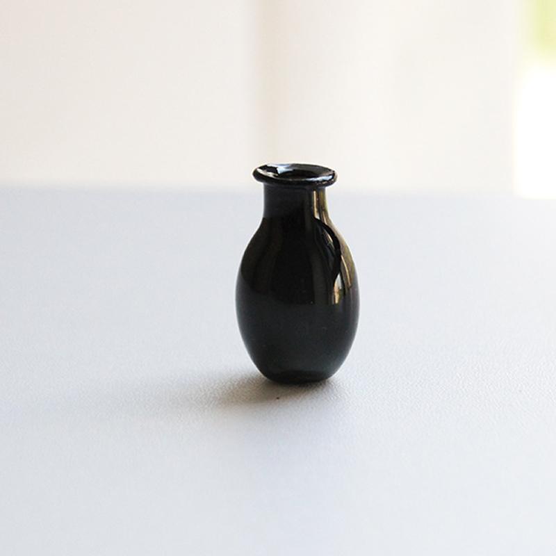 Mini Glass Vase Fridge Magnet Creative 3D Vase Micro Landscape Ornament Fridge Magnets Place Flower Arrangements Decoration