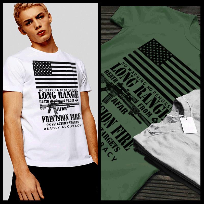

Sniper quote T-shirt Army Marksman Sharpshooter Expert Rifleman long range death 4XL