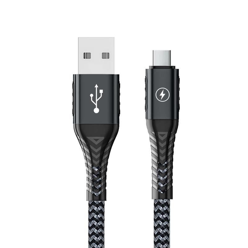 

Кабель для быстрой зарядки 3,9 фута, тип C, USB A - USB C, зарядный шнур, совместимый с Galaxy S10, S9, S8, Plus, Note 9, 8, Switch и другими 1.2M