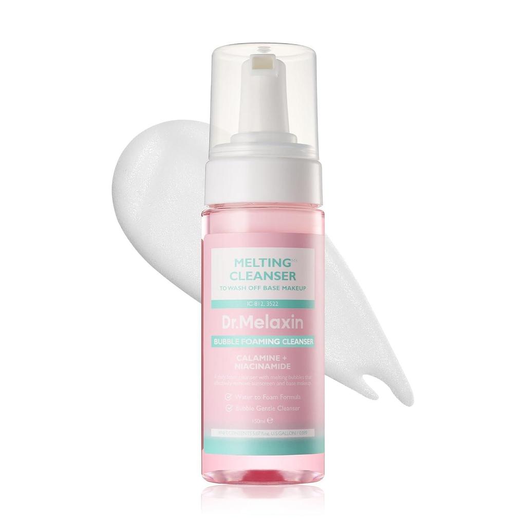 Dr. Melaxin Exfoliating Foam Cleanser & Serum Set with Eye Cream Stick & Eye Mask