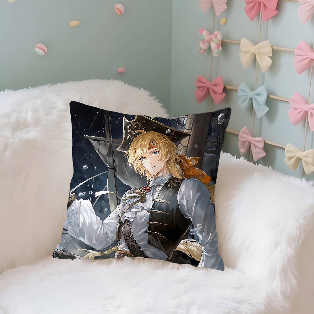 For All T-Time Game Pillow Case Throw Pillow Cover Nordic Vintage Style Cushion Covers Home Living Room Sofa Couch Seat