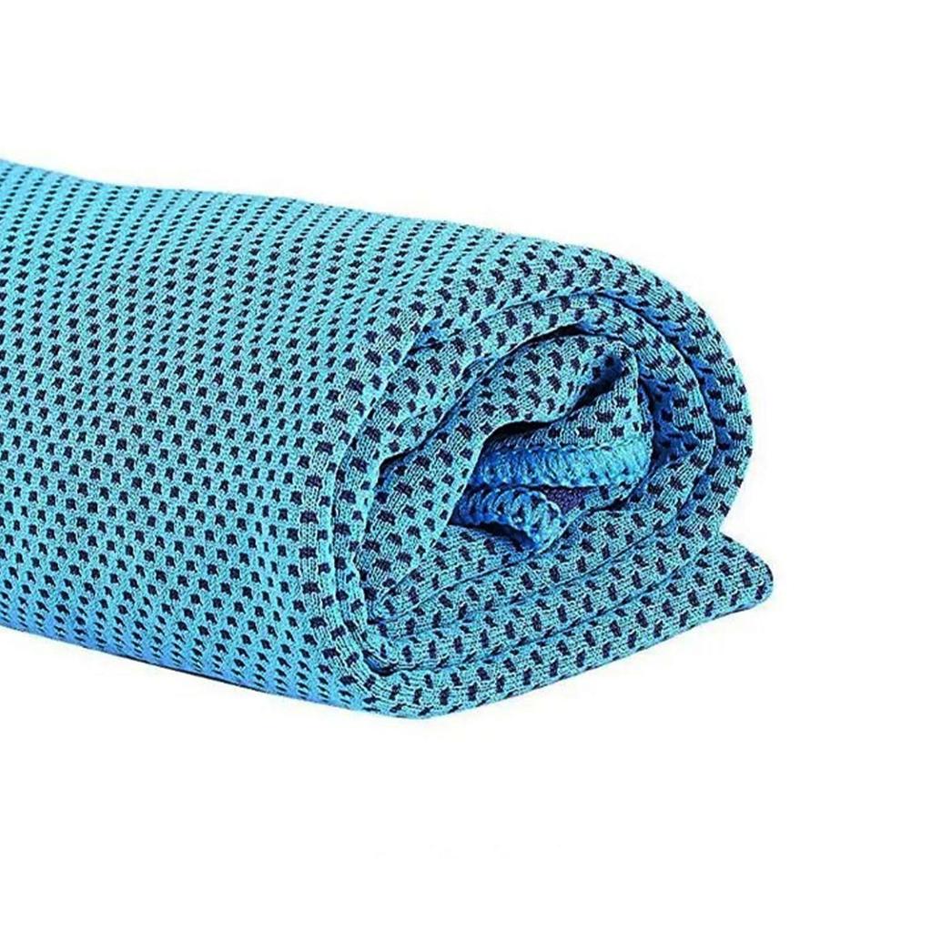 Cooling Towel Quick Drying Polyester Fiber Mesh Design Ice Towel For Sports Athletes