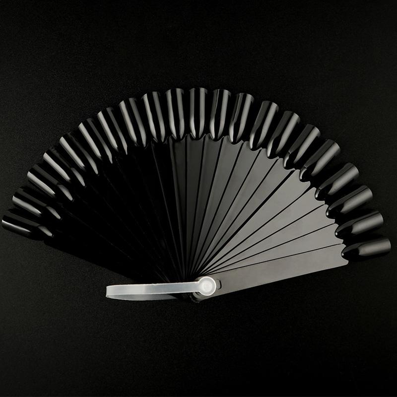 

Цветная пластина для ногтей в форме веера, лак для ногтей, цветная карта, инструмент для маникюра с чипами для ногтей 24pcs