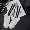 Tide Brand Niche Design Metal Zipper Cotton Socks Heavy Industry Punk Versatile Personality Vacuum Packaging Socks