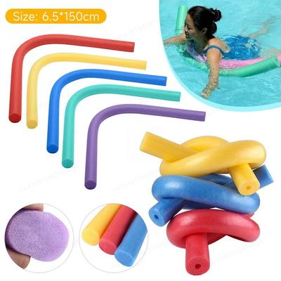 Piscina flexível espuma macarrão macarrão flutuador auxílio flutuabilidade vara espuma flutuante varas crianças
