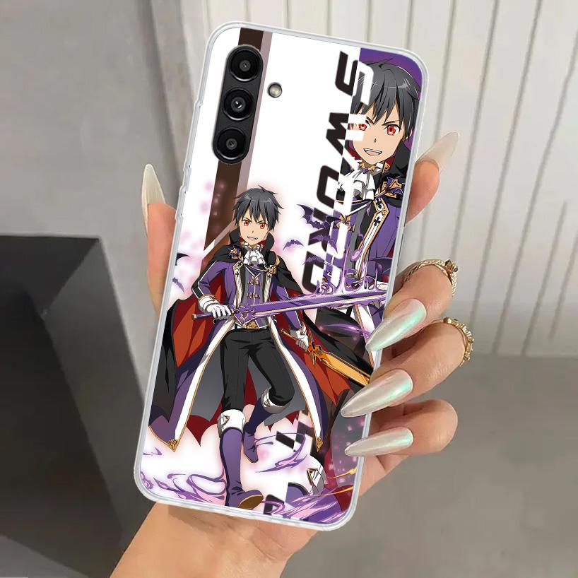 Anime Sword Art Online SAO Phone Case for Samsung Galaxy A17 A16 A37 A26 A36 A57 A56 A15 A25 A35 A55 A14 A24 A34 A54 A13 A23 A33