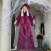 Halloween Decor Hanging Animated Witch House Prop Decoration Height 178cm Sturdy