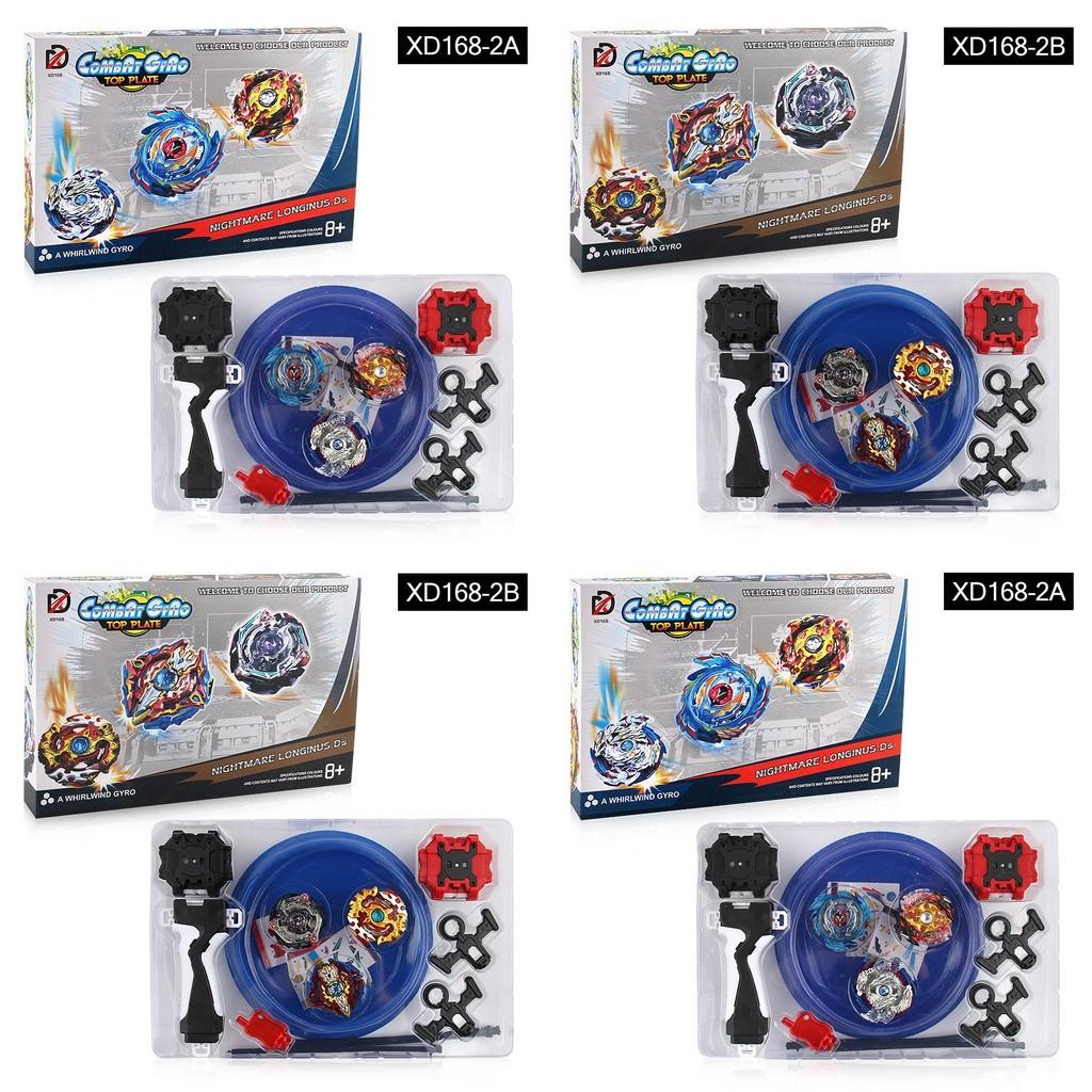 Xd168-2 Explosive Generation Beyblade Toy Set With Three Versatile Battle Tops