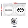 ACH1   Car interior stickers Car Windshield Sunshade Cover Sun Visor UV Protector For Toyota Corolla Camry rav4 Yaris hilux prius PRODA