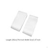 2 Pieces Volleyball Antenna Pocket Sleeves, Antennae Cover, White Portable Sleeve