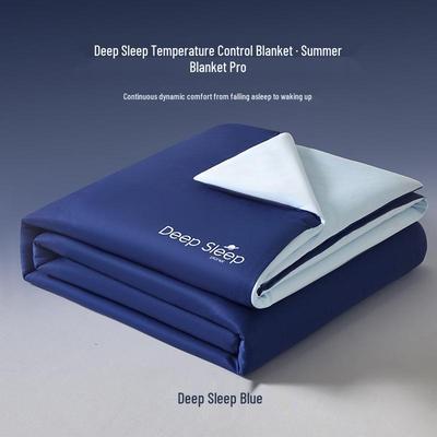 Breathable Cotton Summer Quilt for Cool Sleep - Temperature Control, Comfortable, for Single or Double Bed
