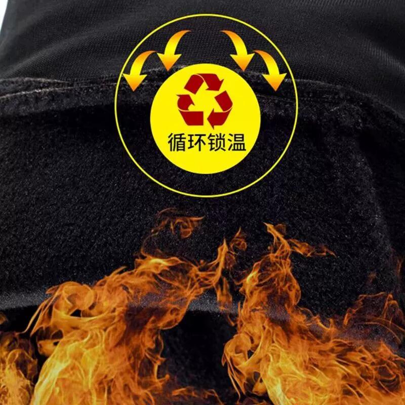 Cycling gloves Men's winter warm outdoor driving electric vehicles cold-proof velvet winter windproof waterproof gloves