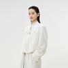 Women's Striped Loose Fit Short Blazer