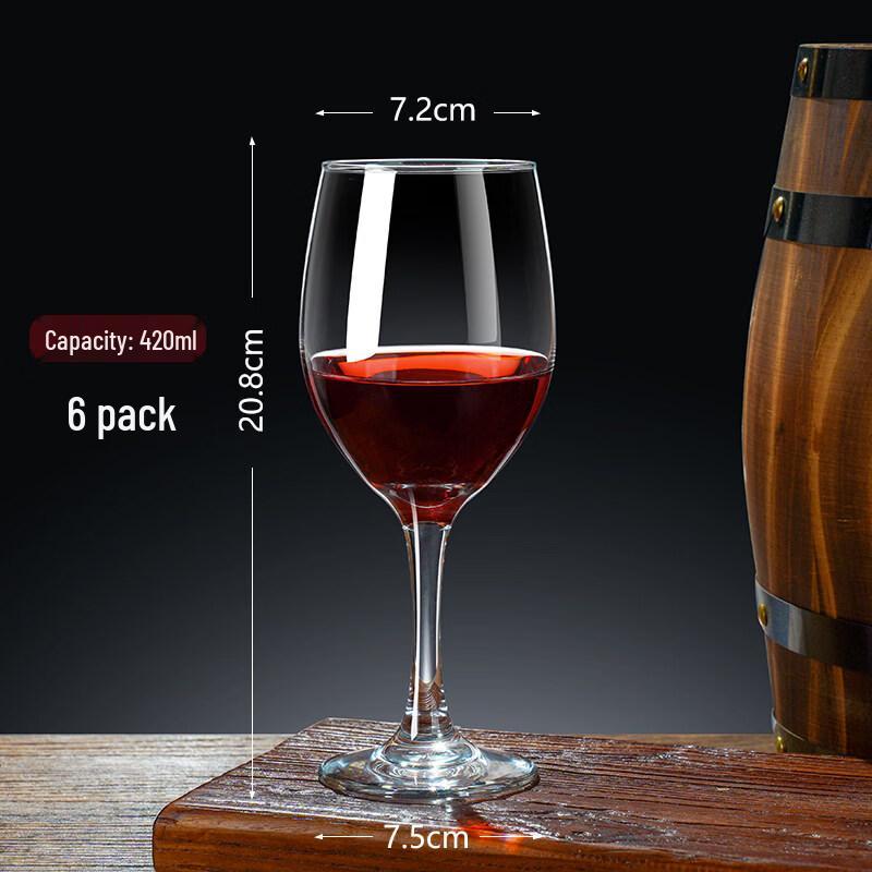 ZISIZ Handmade Commercial Red Wine Glass
