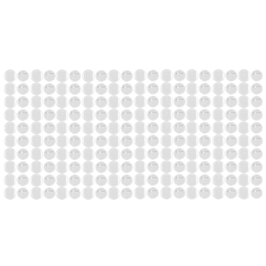 100sets Blank Badge Making Kit 25mm Transparent Wear Resistant Exquisite Workmanship Button Badge