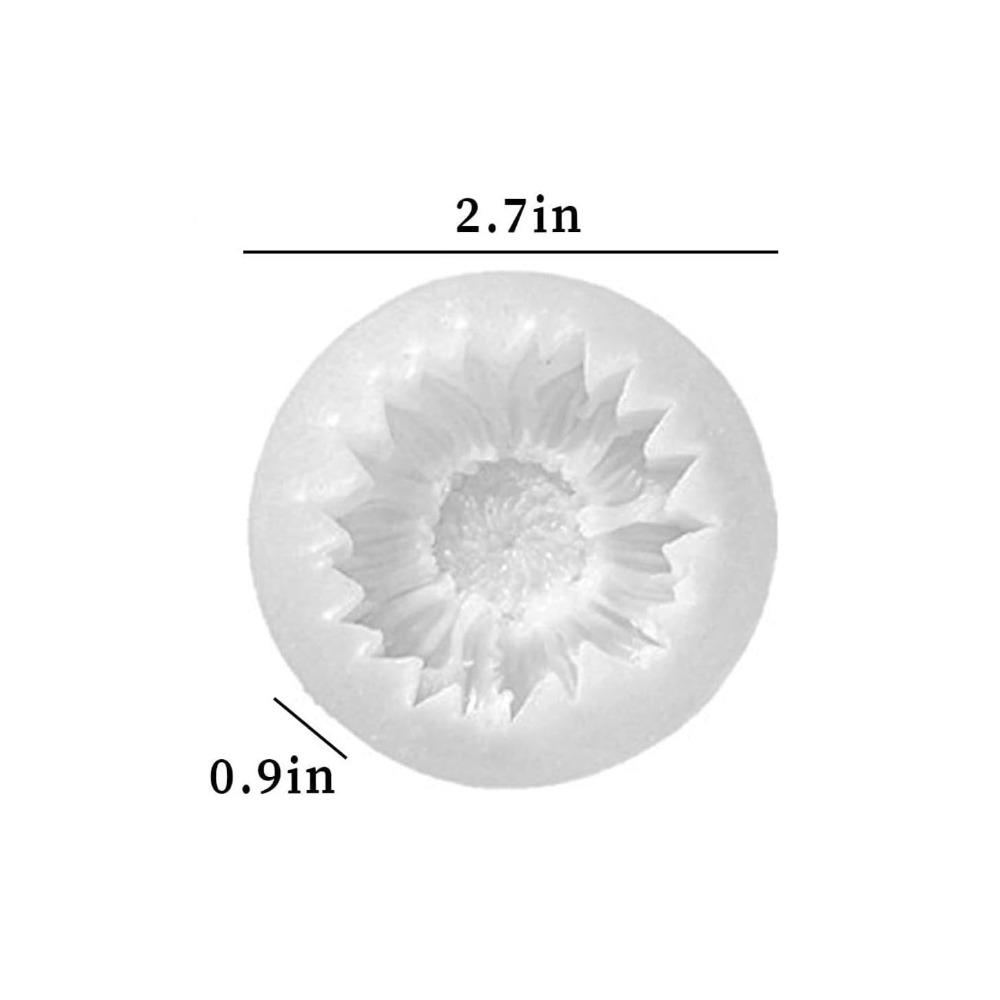 Силиконовые формы для свечей DIY Рельефные формы для мыла ручной работы Гипс Глина Смола Арт-поделки 1Pc