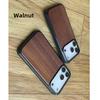 High-end Wooden Phone Case for IPhone 17 Pro Max 17 Air 16 Pro 15 14 13 12 11 Walnut Soft Edge All-inclusive Protective Cover