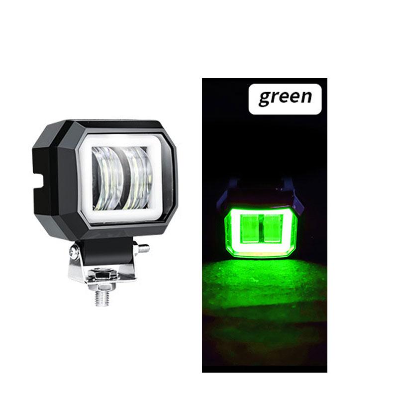 1pc 3 Inch 20w Offroad Led Work Light Waterproof 12v 24v Suv Atv Truck Motor Headlights 4x4 Car Led