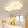 UOSU Cream Style Flower LED Ceiling Lamp